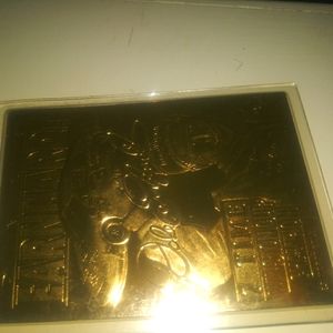 Dalw earnhart 23 kt gold card